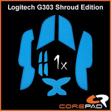 Load image into Gallery viewer, Corepad Grips - Logitech G303 SHROUD EDITION