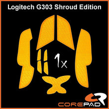 Load image into Gallery viewer, Corepad Grips - Logitech G303 SHROUD EDITION