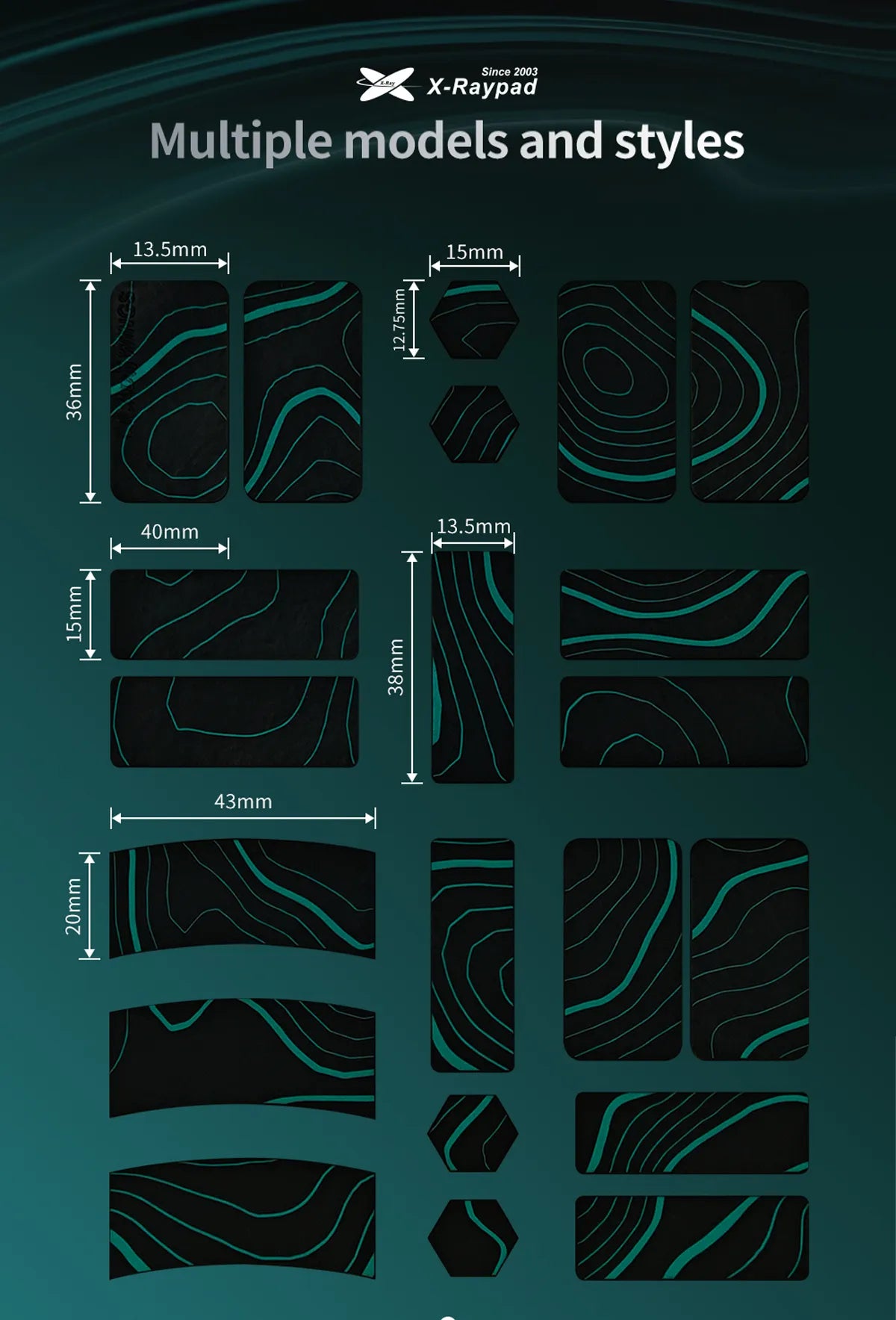 X-raypad x randomfrankp Cicada Wings v2 - Universal Pre-cut
