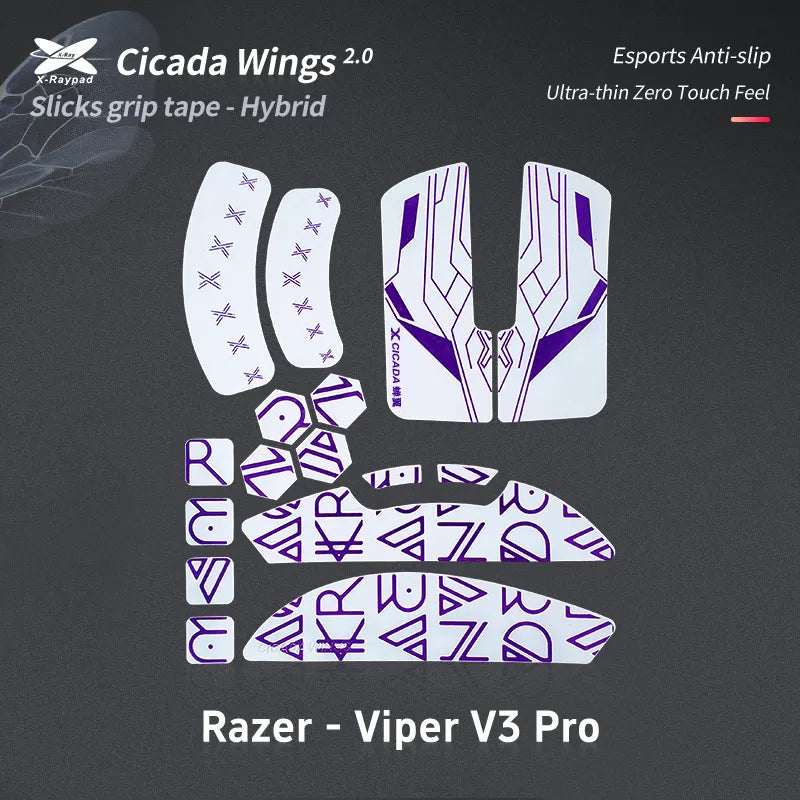 Cicada Wings V2 Slicks - Razer Viper V3 PRO