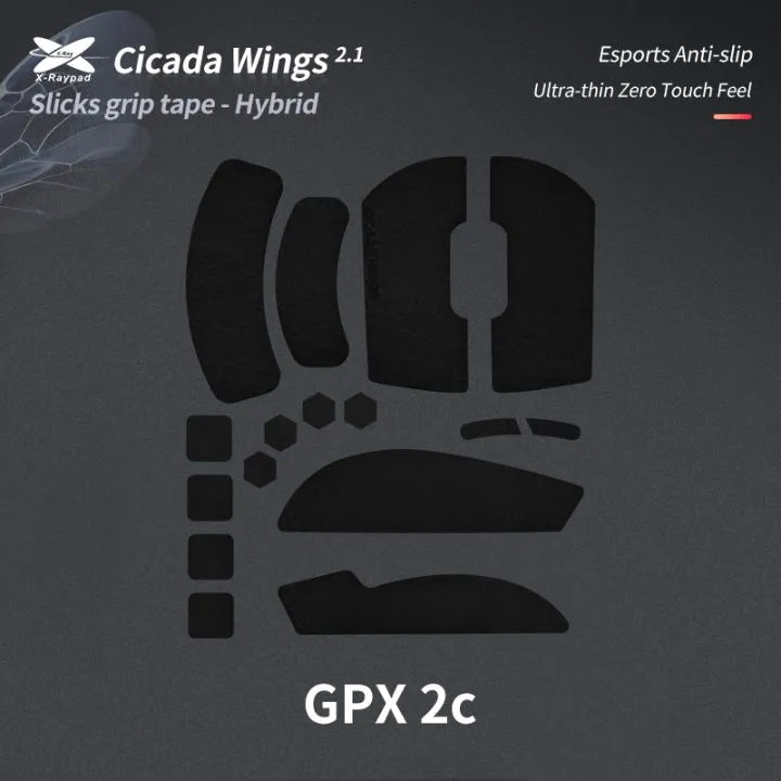 Cicada Wings V2 Slicks - Logitech G PRO X Superlight 2c