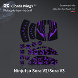 Cicada Wings V2 Slicks - Ninjutso Sora V2 / V3- X-raypad