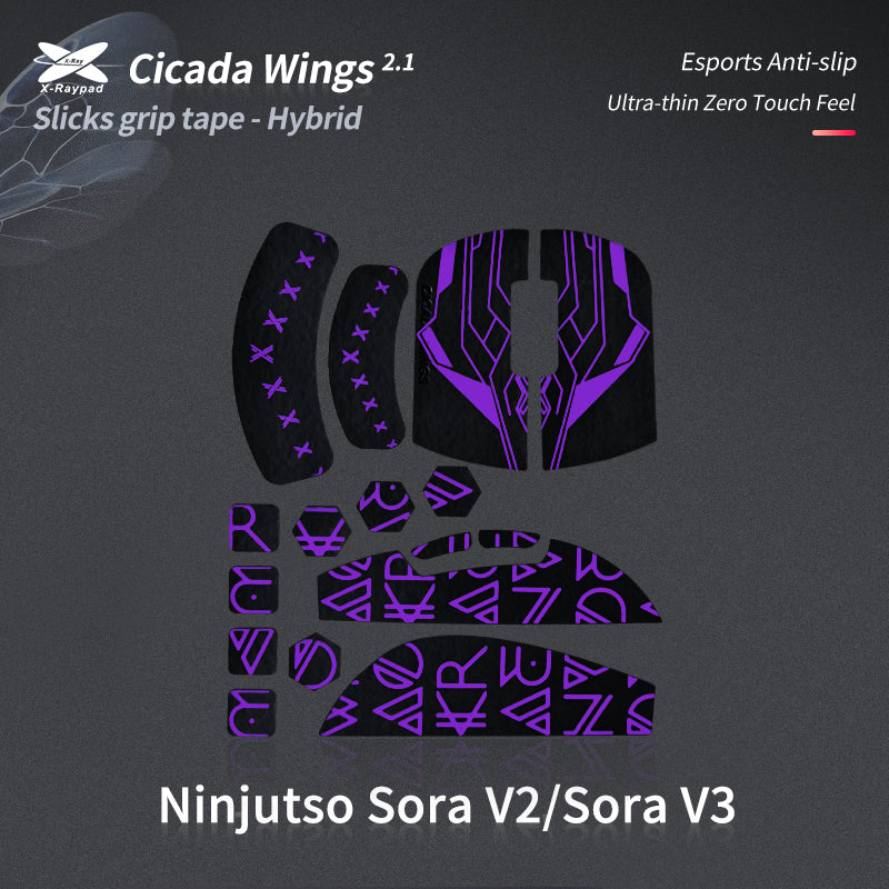Cicada Wings V2 Slicks - Ninjutso Sora V2 / V3- X-raypad
