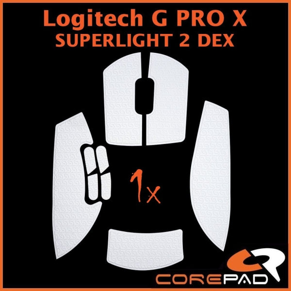 Corepad Grips กริปเทปเมาส์ Logitech G PRO X Superlight 2 DEX | Micemod