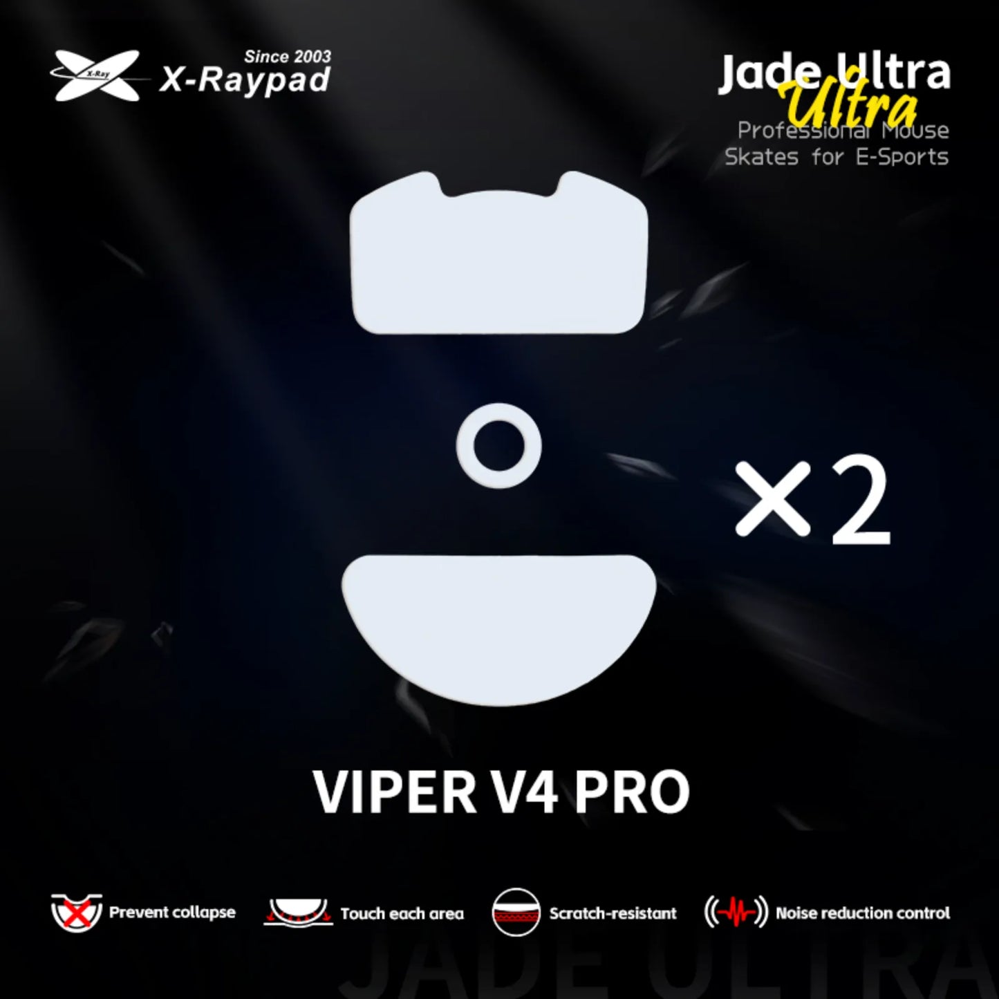 Jade Ultra - Razer Viper V4 PRO - X-raypad
