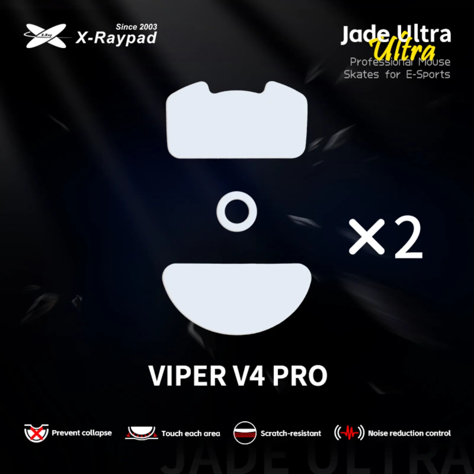 Jade Ultra - Razer Viper V4 PRO - X-raypad