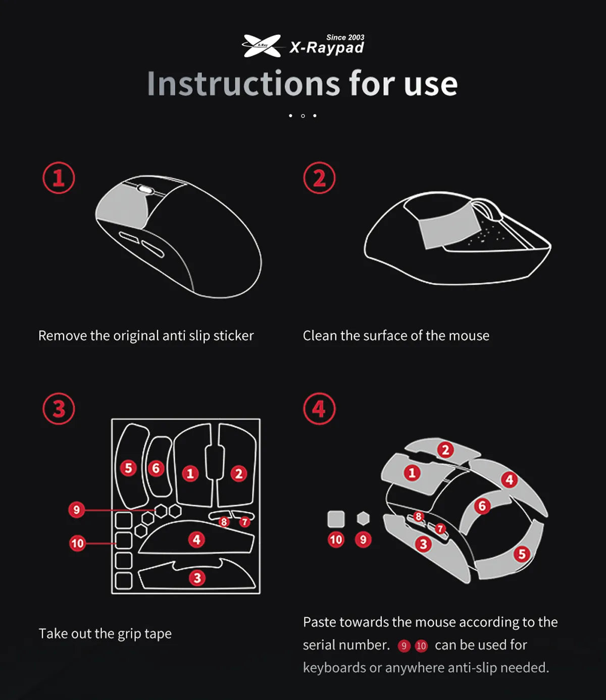 X-raypad x randomfrankp Cicada Wings v2 - Universal Pre-cut