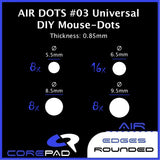 Corepad AIR - Universal DIY Dots (0.85 mm)
