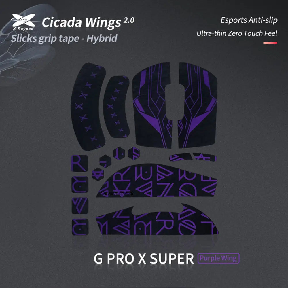 Cicada Wings V2 Slicks - Logitech G PRO X Superlight / 2