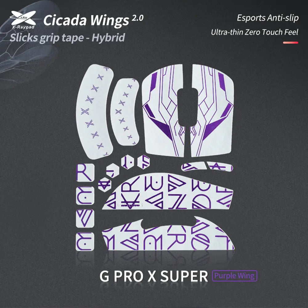 Cicada Wings V2 Slicks - Logitech G PRO X Superlight / 2