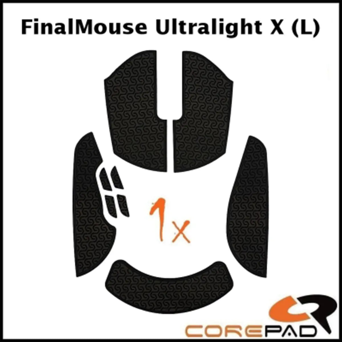 Corepad Grips - Finalmouse UltralightX Tiger (Large)