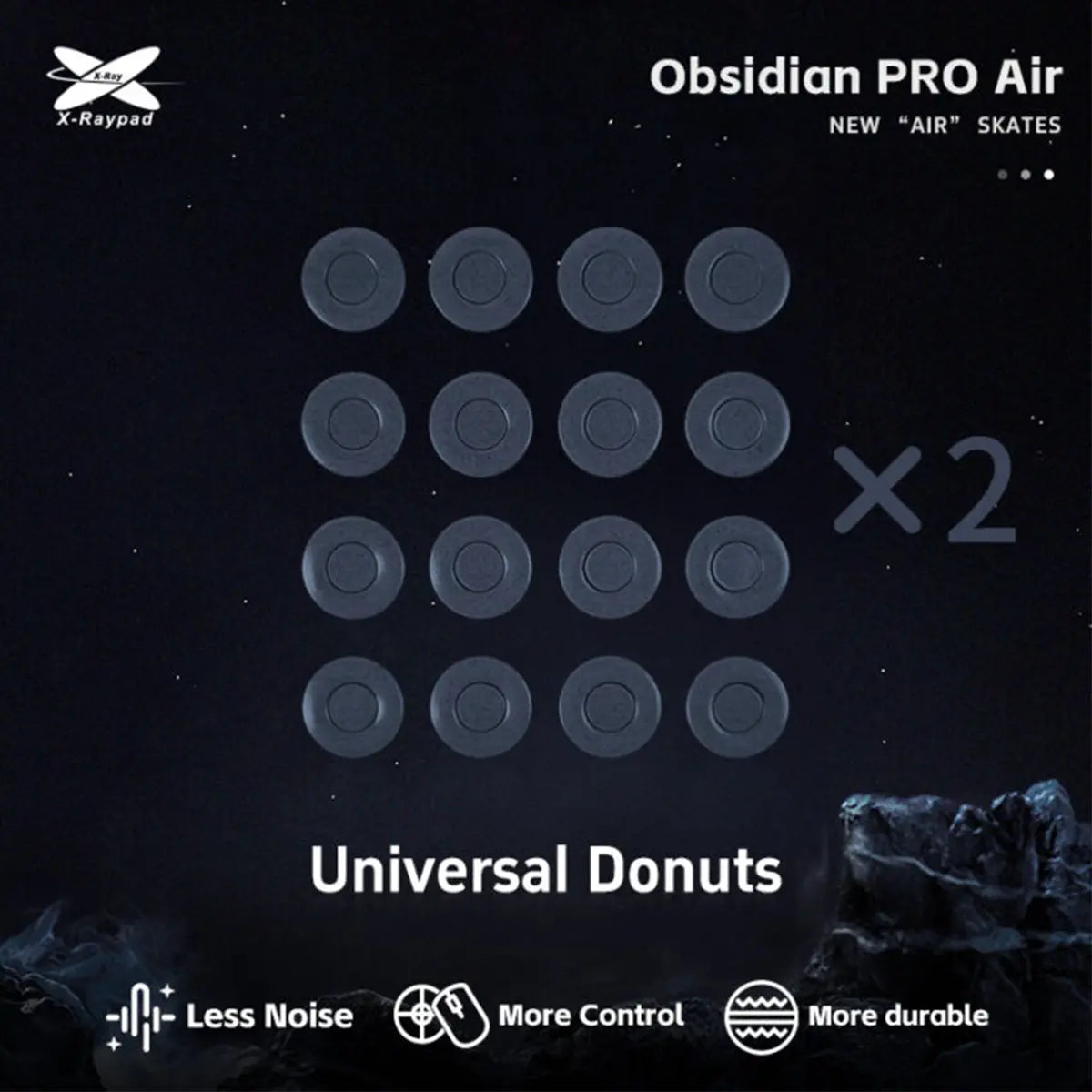 Obsidian PRO AIR - Universal Donut