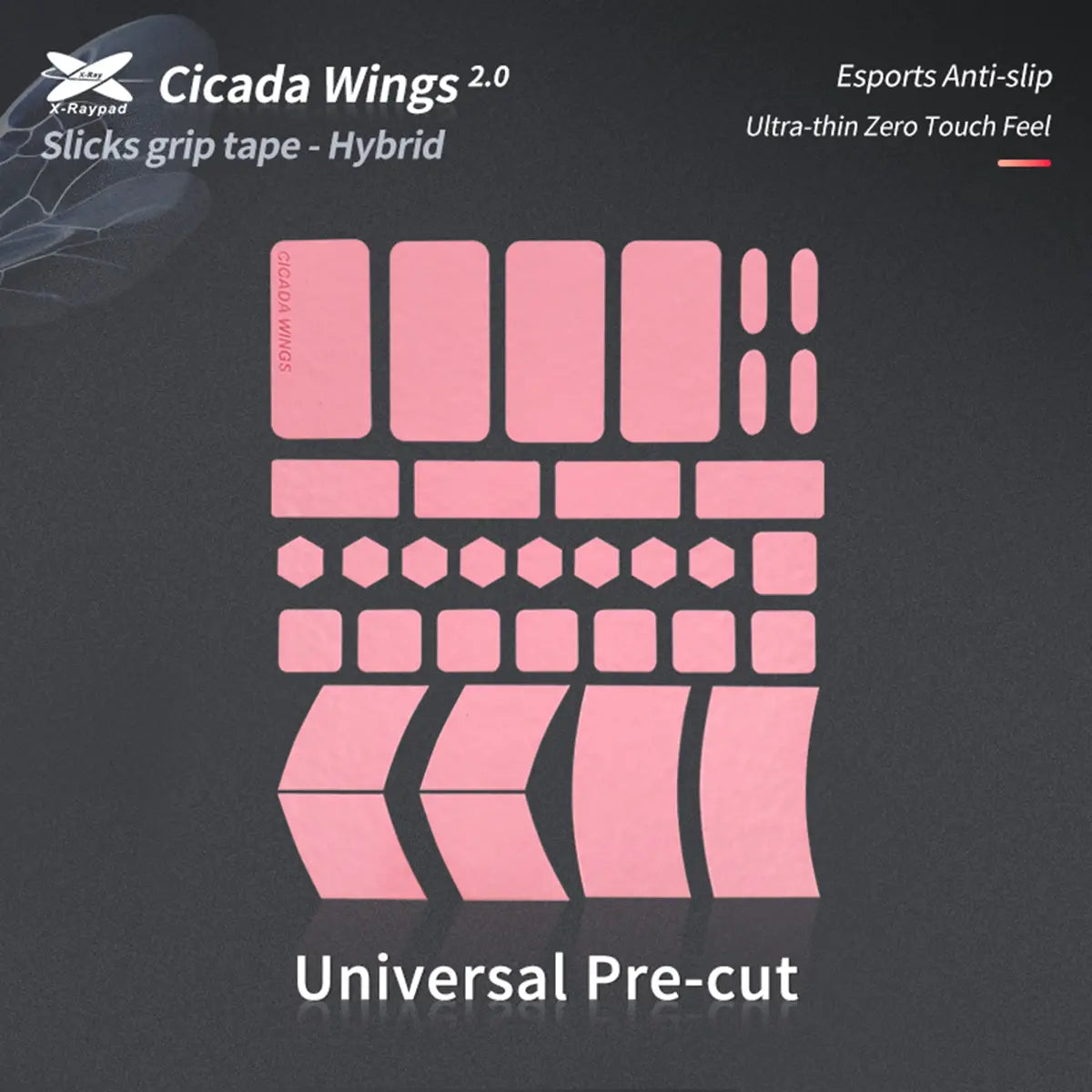 Cicada Wings V2 Slicks - Universal Pre-cut