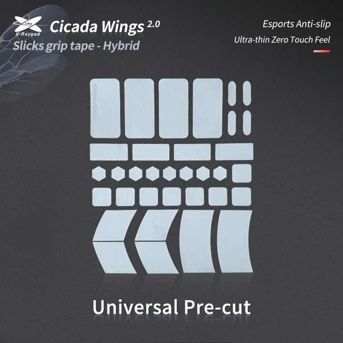 Cicada Wings V2 Slicks - Universal Pre-cut