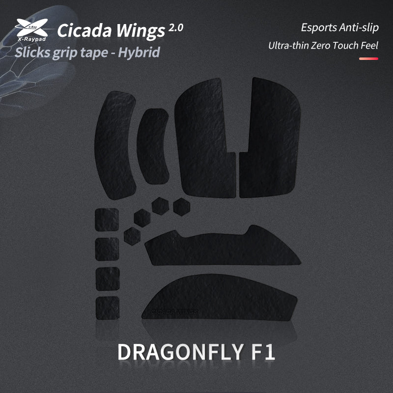 Cicada Wings V2 Slicks - VGN Dragonfly F1 / F1 MOBA