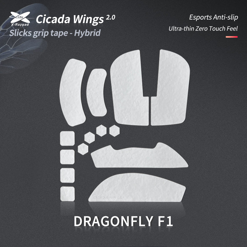Cicada Wings V2 Slicks - VGN Dragonfly F1 / F1 MOBA