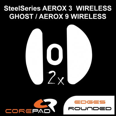 Corepad PRO - SteelSeries Aerox 3 Wireless Ghost / Wired 2022 Edition / Wireless 2022 Edition / Aerox 9
