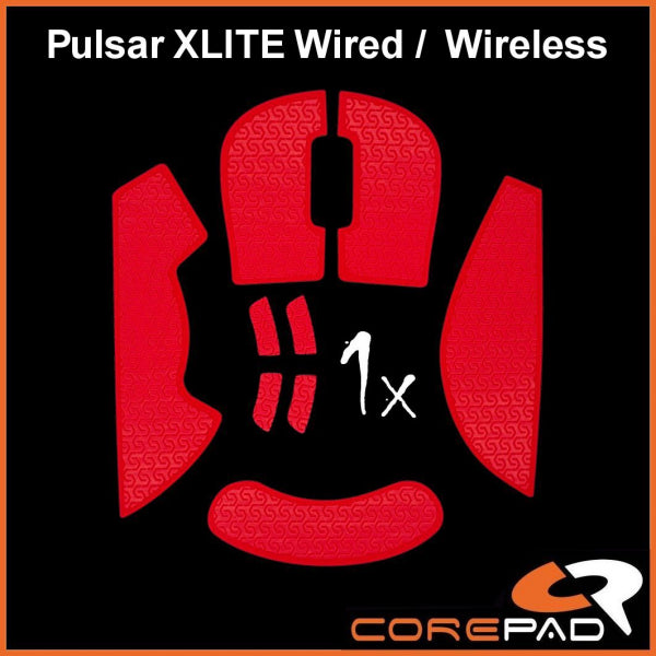 Corepad Grips - Pulsar Xlite Wireless [V1 / V2 Medium]