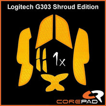 โหลดรูปภาพลงในเครื่องมือใช้ดูของ Gallery Corepad Grips - Logitech G303 SHROUD EDITION