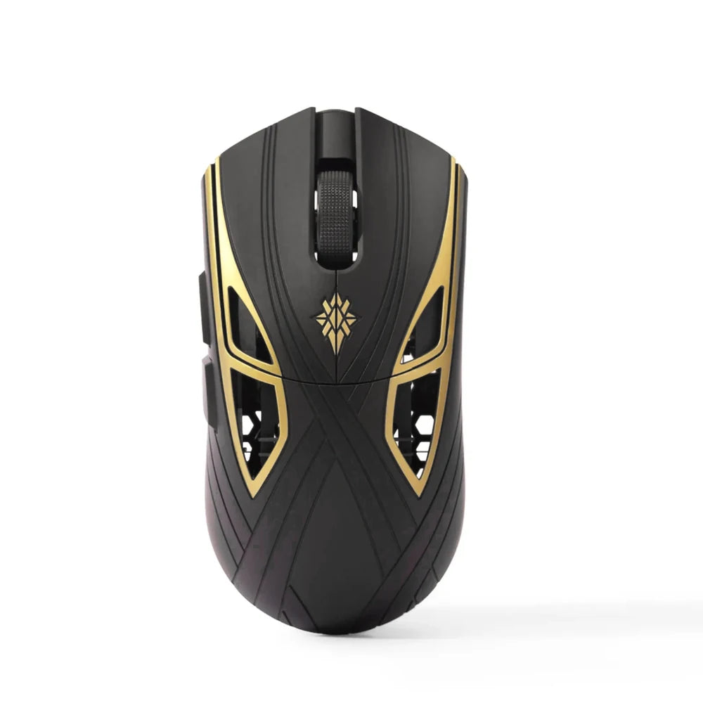 Finalmouse SLX Achilles Son of Peleus บอดี้สีดำตัดทอง